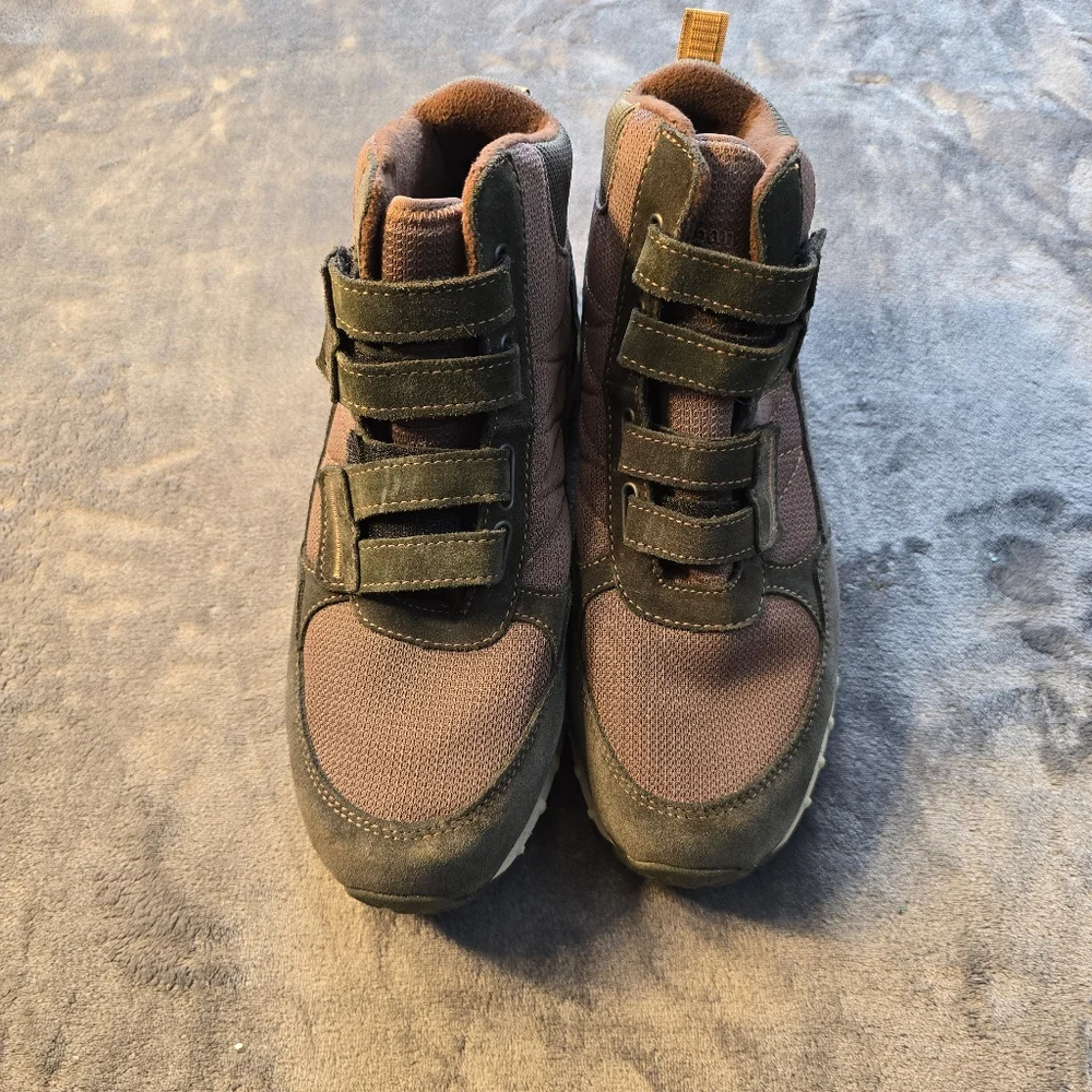 L.L.Bean Men's Snow Sneaker 5 Boots  Hook-and-Loop Size 11 Wide - Picture 2 of 10